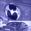 Значек на автомобиль, марка машины, зеркальное оргстекло, лазерная резка 29042013.